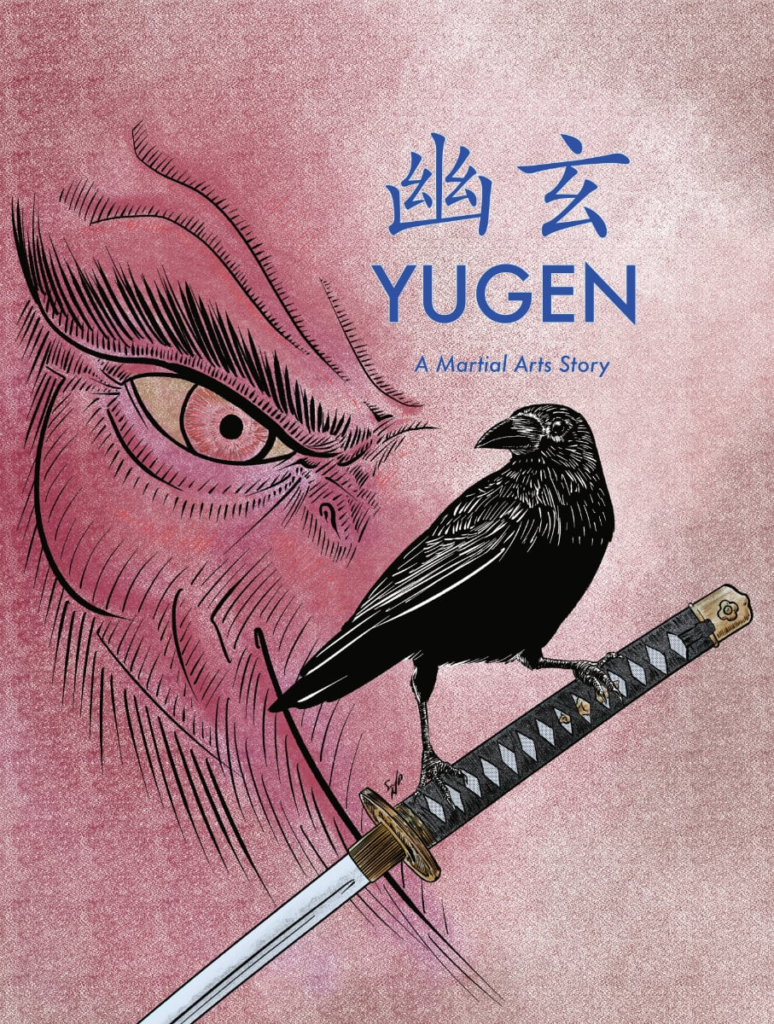 Cropped image used as the cover for the comic Yugen: A Martial Arts Story chapter 01.
Copyright Kahlke